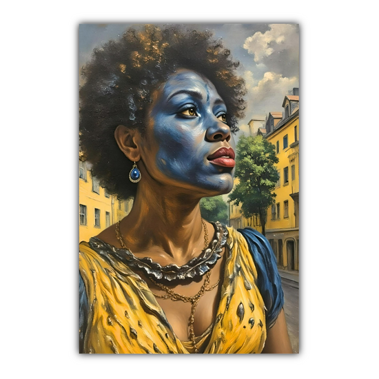 Canvas Art. Funky Art Portraits.