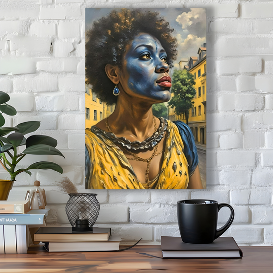 Canvas Art. Funky Art Portraits.