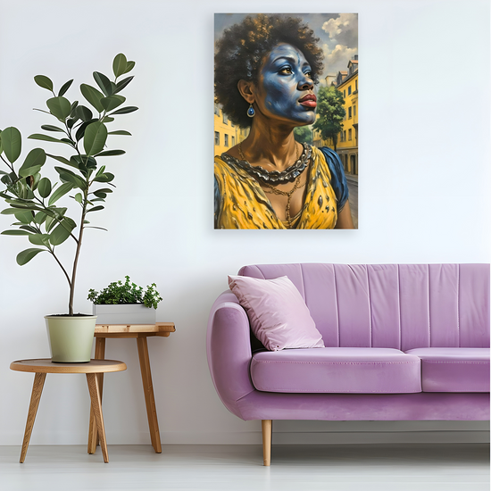 Canvas Art. Funky Art Portraits.
