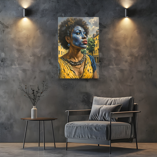 Canvas Art. Funky Art Portraits.