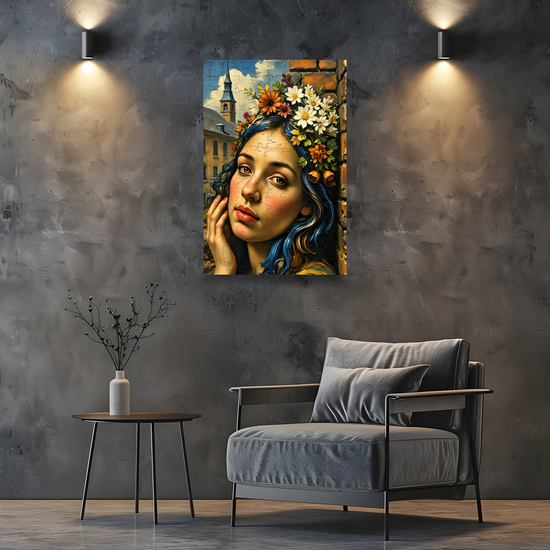 Canvas Art. Funky Art Portraits.