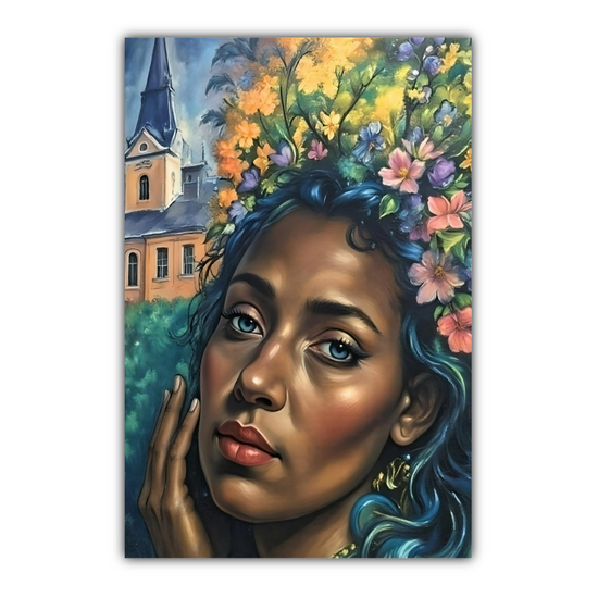 Canvas Art. Funky Art Portraits.