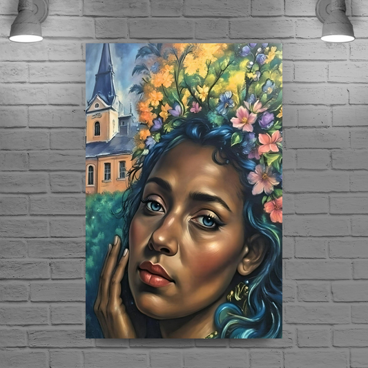 Canvas Art. Funky Art Portraits.