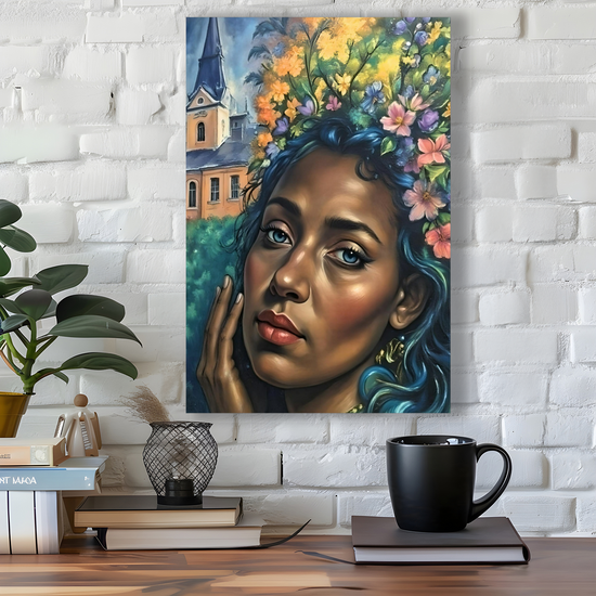 Canvas Art. Funky Art Portraits.