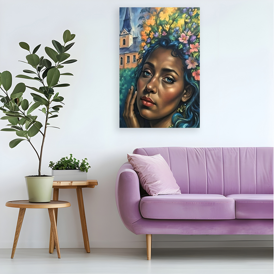 Canvas Art. Funky Art Portraits.