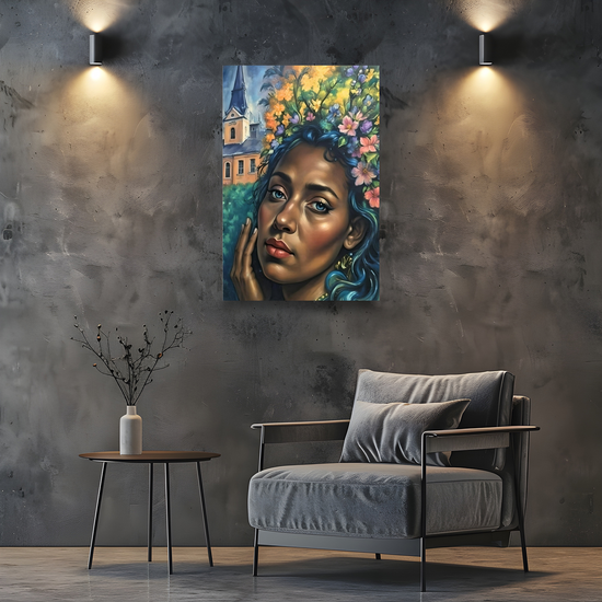 Canvas Art. Funky Art Portraits.