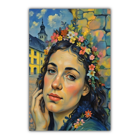 Canvas Art. Funky Art Portraits.