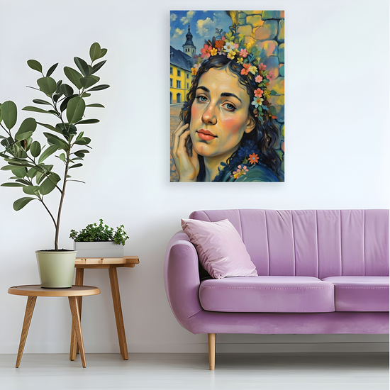 Canvas Art. Funky Art Portraits.