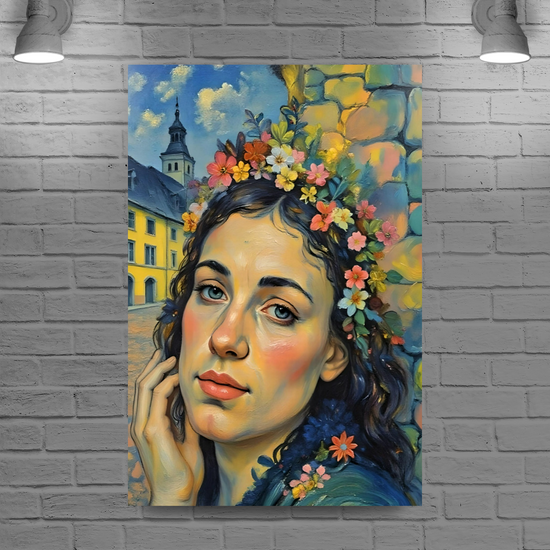Canvas Art. Funky Art Portraits.