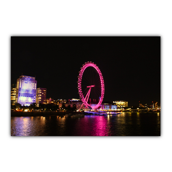 Canvas Art. Cityscapes & Landmarks. London Eye. England.