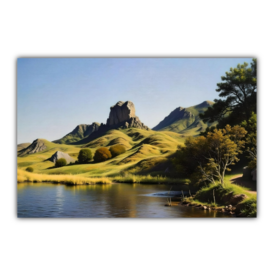 Canvas Art. Scottish Landscapes & Riverscapes. Fairy Glen. Isle of Skye. Scotland.