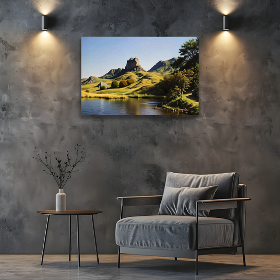 Canvas Art. Scottish Landscapes & Riverscapes. Fairy Glen. Isle of Skye. Scotland.