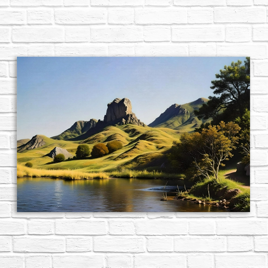 Canvas Art. Scottish Landscapes & Riverscapes. Fairy Glen. Isle of Skye. Scotland.