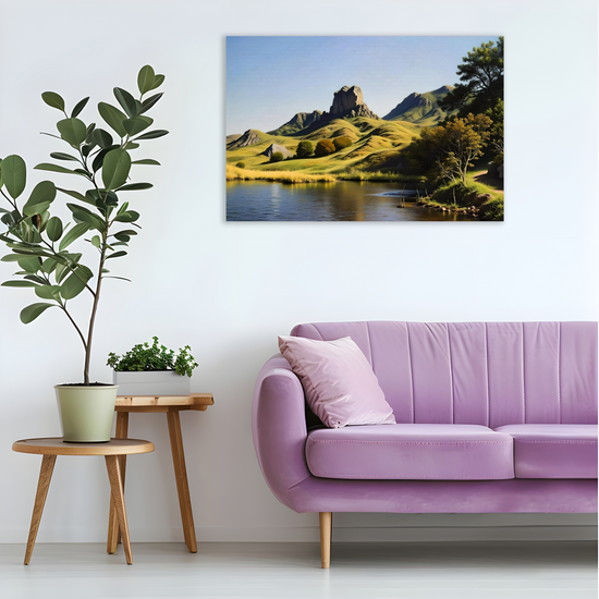 Canvas Art. Scottish Landscapes & Riverscapes. Fairy Glen. Isle of Skye. Scotland.