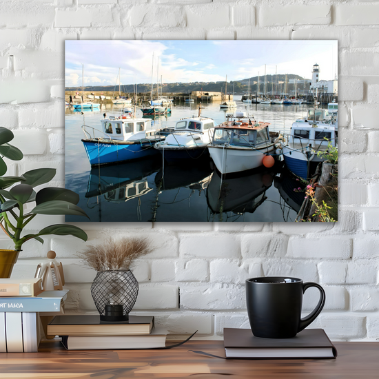 Canvas Art. English Landscapes & Seascapes. Scarborough. North Yorkshire. England.