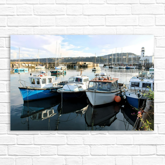 Canvas Art. English Landscapes & Seascapes. Scarborough. North Yorkshire. England.