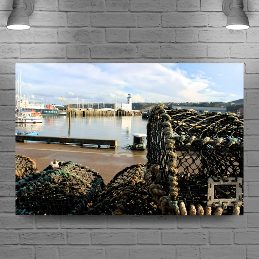 Canvas Art. English Landscapes & Seascapes. Scarborough. North Yorkshire. England.