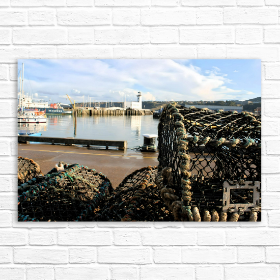 Canvas Art. English Landscapes & Seascapes. Scarborough. North Yorkshire. England.