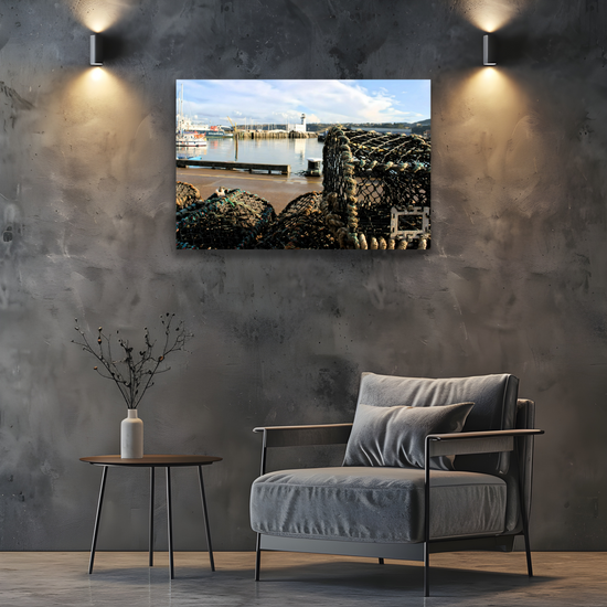 Canvas Art. English Landscapes & Seascapes. Scarborough. North Yorkshire. England.