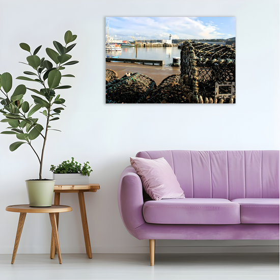 Canvas Art. English Landscapes & Seascapes. Scarborough. North Yorkshire. England.