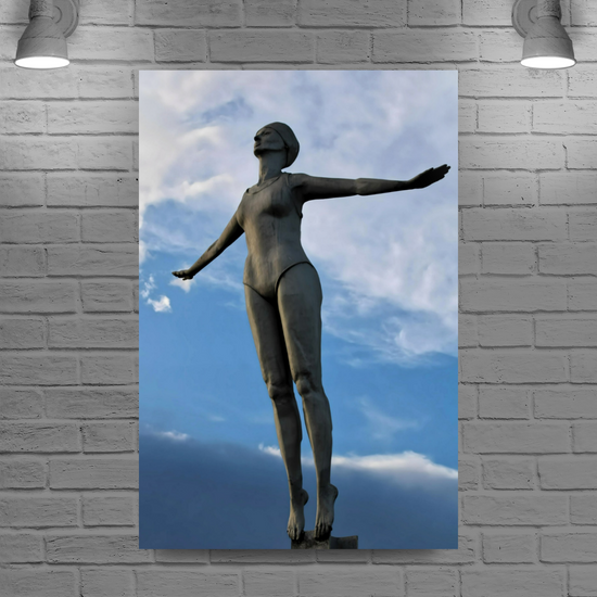 Canvas Art. English Landscapes & Landmarks. Scarborough Belle. North Yorkshire. England.