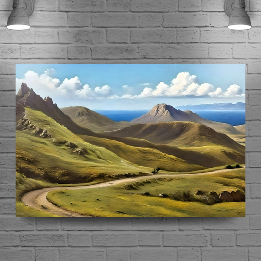Canvas Art. Scottish Landscapes & Seascapes. Quiraing. Isle of Skye. Scotland.