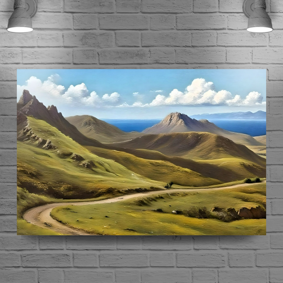 Canvas Art. Scottish Landscapes & Seascapes. Quiraing. Isle of Skye. Scotland.
