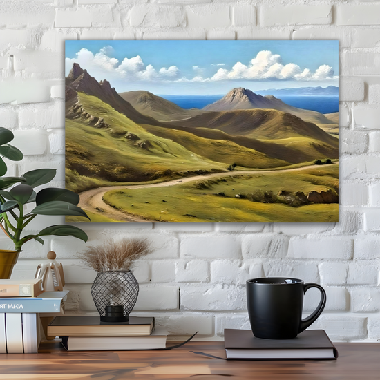 Canvas Art. Scottish Landscapes & Seascapes. Quiraing. Isle of Skye. Scotland.