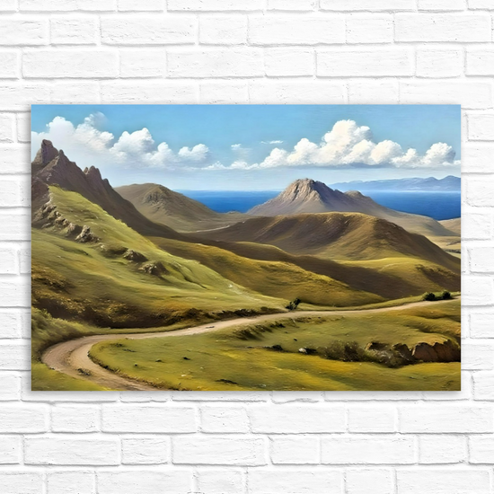 Canvas Art. Scottish Landscapes & Seascapes. Quiraing. Isle of Skye. Scotland.