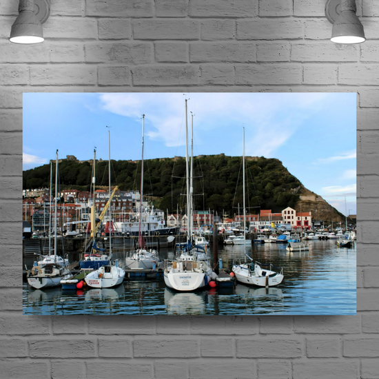 Canvas Art. English Landscapes & Seascapes. Scarborough. North Yorkshire. England.