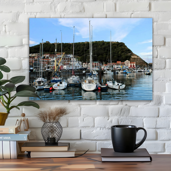 Canvas Art. English Landscapes & Seascapes. Scarborough. North Yorkshire. England.
