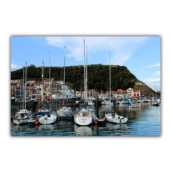 Canvas Art. English Landscapes & Seascapes. Scarborough. North Yorkshire. England.