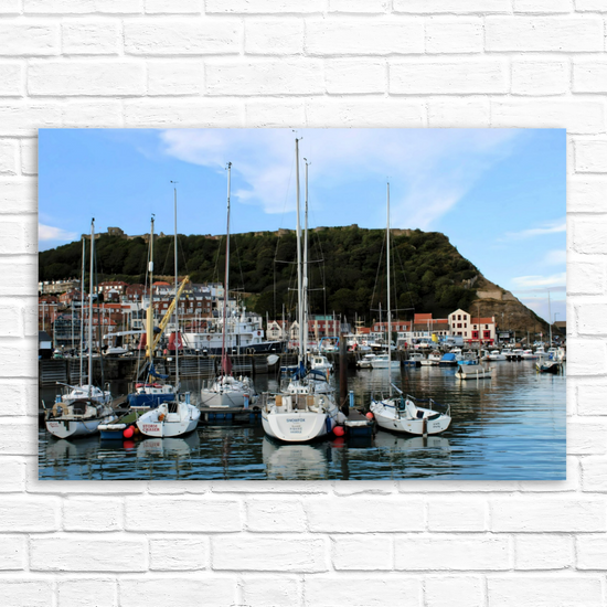 Canvas Art. English Landscapes & Seascapes. Scarborough. North Yorkshire. England.