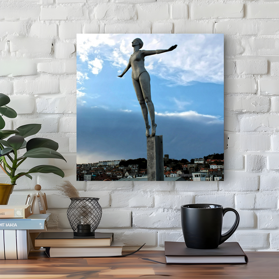 Canvas Art. English Landscapes & Landmarks.  Scarborough Belle. North Yorkshire. England.