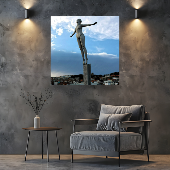 Canvas Art. English Landscapes & Landmarks.  Scarborough Belle. North Yorkshire. England.