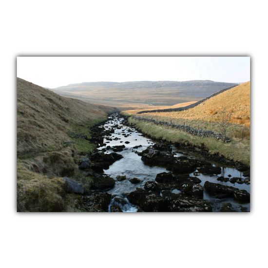 Canvas Art. English Landscapes & Riverscapes. Ingleton Waterfall Trail. Yorkshire Dales National Park. England.