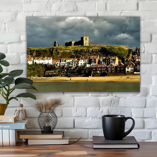 Canvas Art. English Landscapes & Seascapes.  Whitby. North Yorkshire. England.