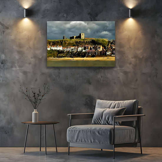 Canvas Art. English Landscapes & Seascapes.  Whitby. North Yorkshire. England.