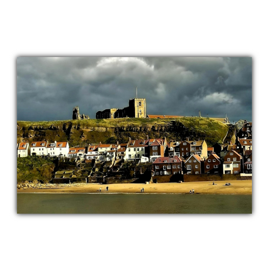 Canvas Art. English Landscapes & Seascapes.  Whitby. North Yorkshire. England.