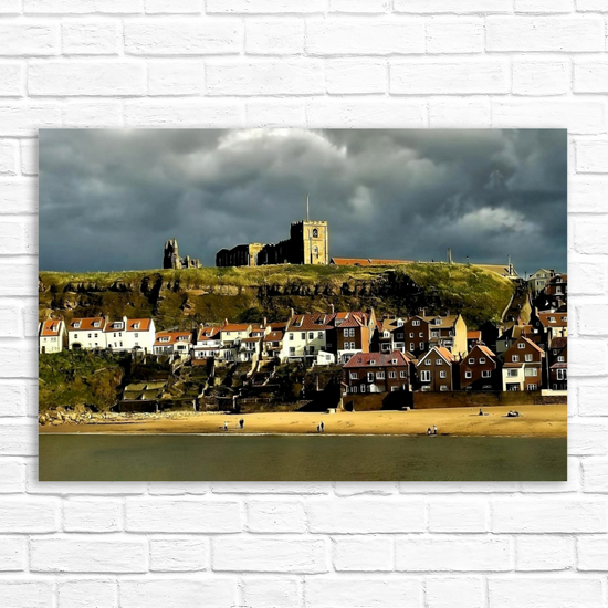 Canvas Art. English Landscapes & Seascapes.  Whitby. North Yorkshire. England.