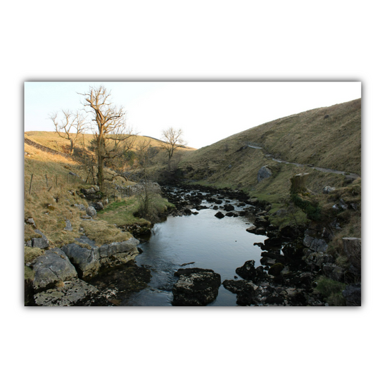 Canvas Art. English Landscapes & Riverscapes. Ingleton Waterfall Trail. Yorkshire Dales National  Park. England.