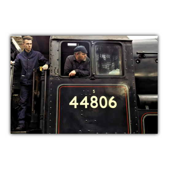 Canvas Art. English Landscapes & Landmarks. Goathland Railway Station. Near Whitby. North Yorkshire. England.