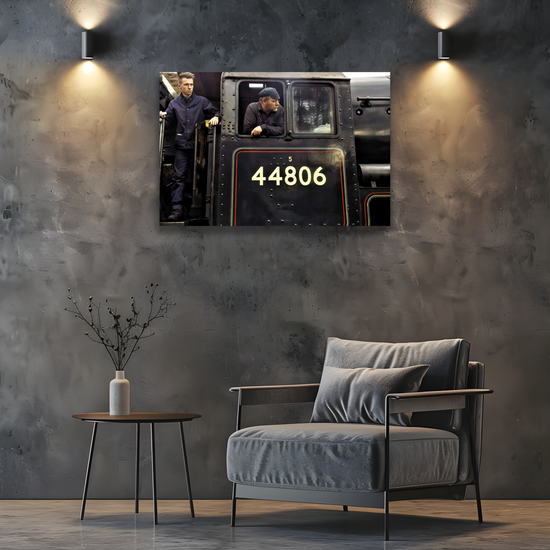 Canvas Art. English Landscapes & Landmarks. Goathland Railway Station. Near Whitby. North Yorkshire. England.