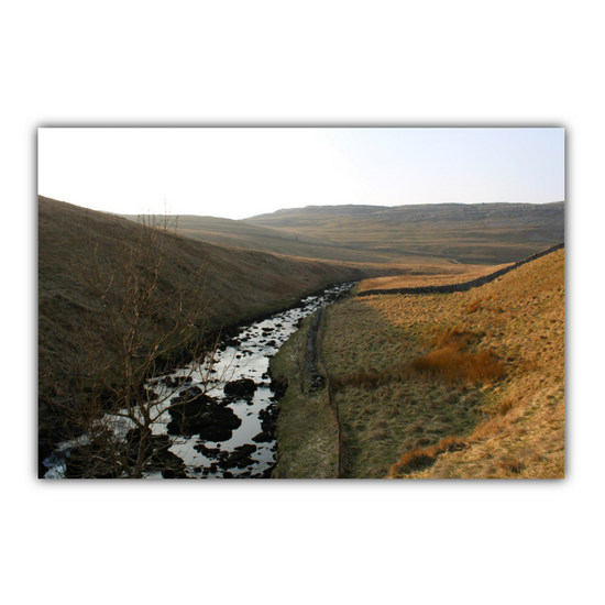 Canvas Art. English Landscapes & Riverscapes. Ingleton Waterfall Trail. Yorkshire Dales National Park. England.