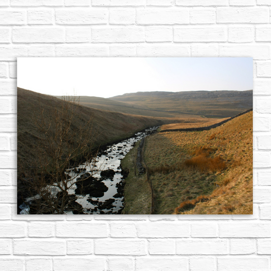 Canvas Art. English Landscapes & Riverscapes. Ingleton Waterfall Trail. Yorkshire Dales National Park. England.