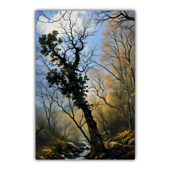 Canvas Art. English Landscapes & Riverscapes. Ingleton Waterfall Trail. Yorkshire Dales National Park. England.