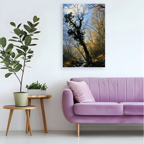 Canvas Art. English Landscapes & Riverscapes. Ingleton Waterfall Trail. Yorkshire Dales National Park. England.