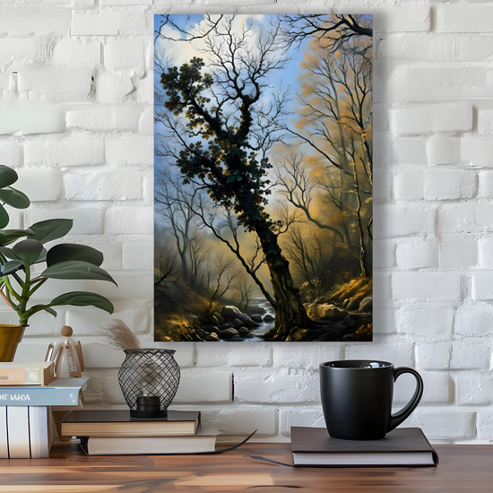 Canvas Art. English Landscapes & Riverscapes. Ingleton Waterfall Trail. Yorkshire Dales National Park. England.