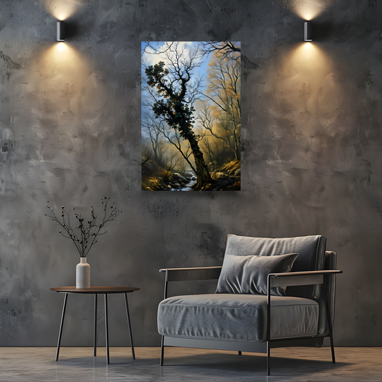 Canvas Art. English Landscapes & Riverscapes. Ingleton Waterfall Trail. Yorkshire Dales National Park. England.