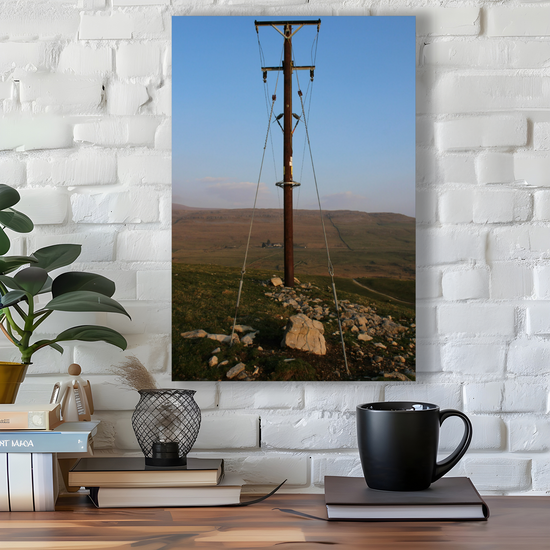 Canvas Art.  English Landscapes & Landmarks. Ingleton Waterfall Trail. Yorkshire Dales National Park. England.